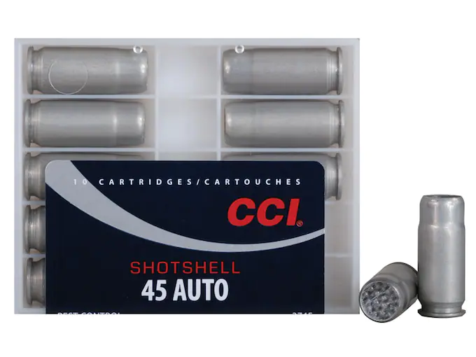 Buy CCI Shotshell 45 ACP Ammo 120 Grain Lead Shot 200 rounds