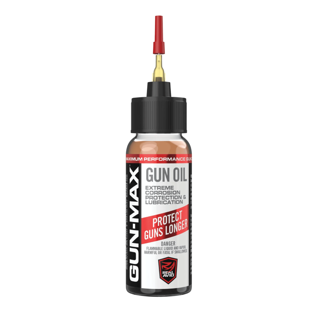 Real-Avid Gun-Max’s Gun Oil – Compact 1 oz Protection