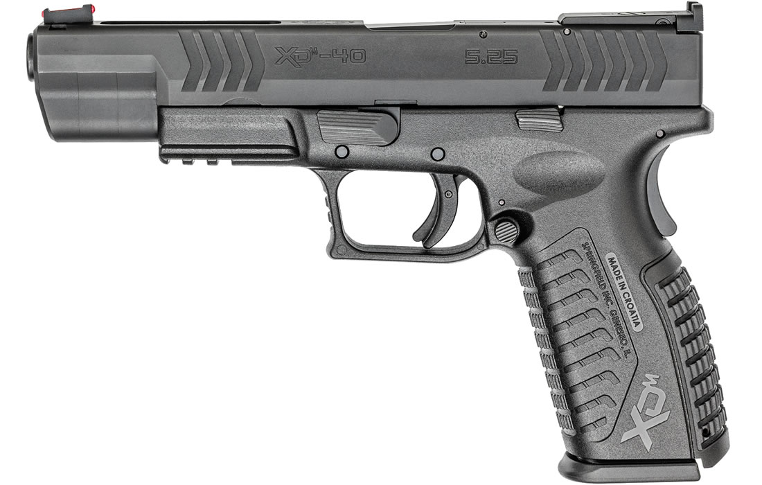 Springfield XDM 40 S&amp;W 5.25 Competition Black Essentials Package